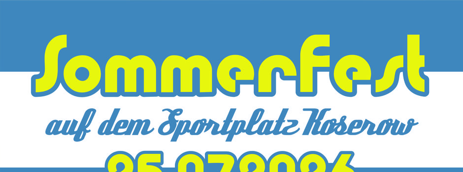 Sommerfest des SV Empor Koserow
