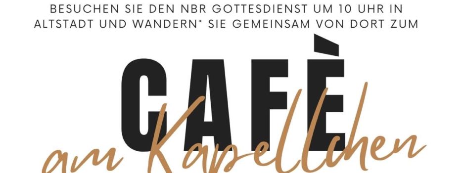 Café am Kapellchen