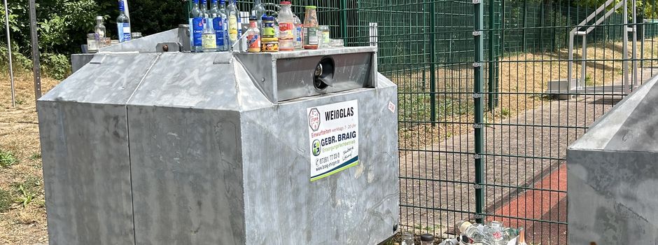 Standplätze Altglascontainer