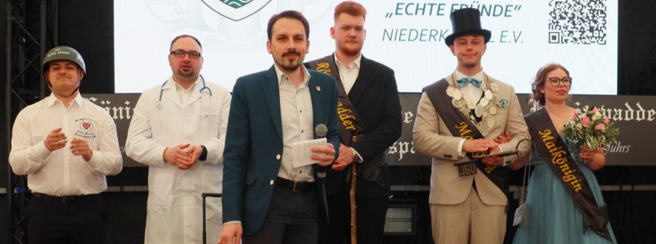 Maifest 2024 des JGV Niederkassel: Festumzug, Krönung und Konzert der „Bläck Fööss“