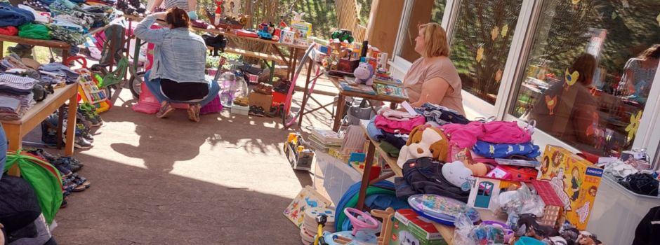 Flohmarkt im Kindergarten