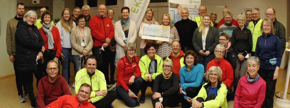 Lauf- und Walking-Treff Mondorf: Reinerlös des REWE-Weihnachtslaufs an Elterninitiative krebskranker Kinder übergeben