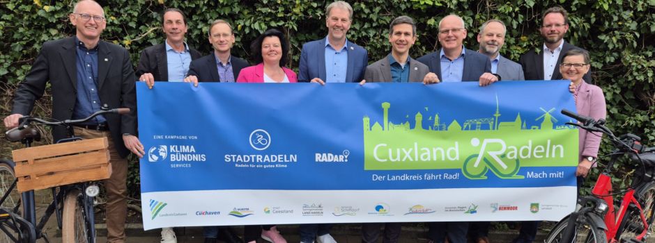 Mit dem Bürgermeister in die Pedale treten und Kilometer sammeln