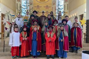 Sternsinger bringen den Segen Gottes