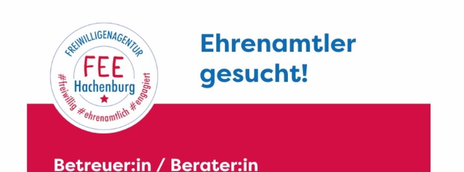 Ehrenamt sichtbar machen!