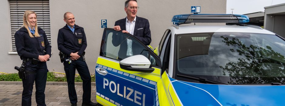 Polizei Rheinland-Pfalz testet jetzt Elektro-Streifenwagen
