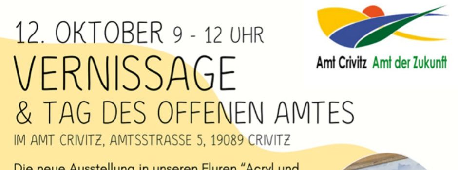 Vernissage & Tag des offenen Amtes