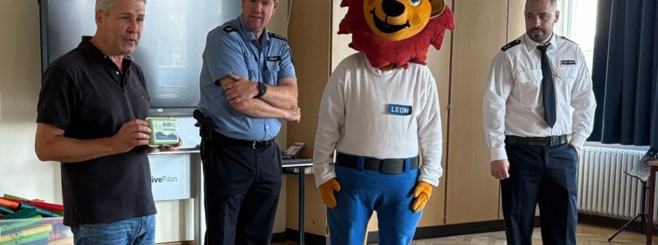 Kinderkommissar Leon in Hessisch Lichtenau im Einsatz