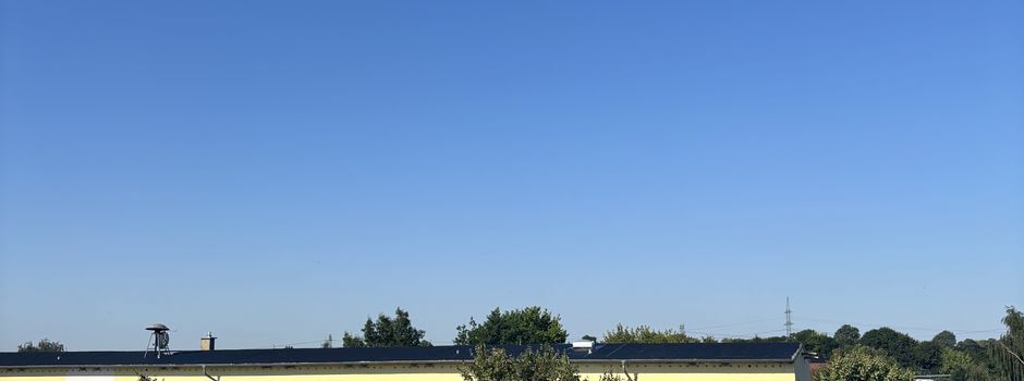 Neues Dach für die Neubauten 
