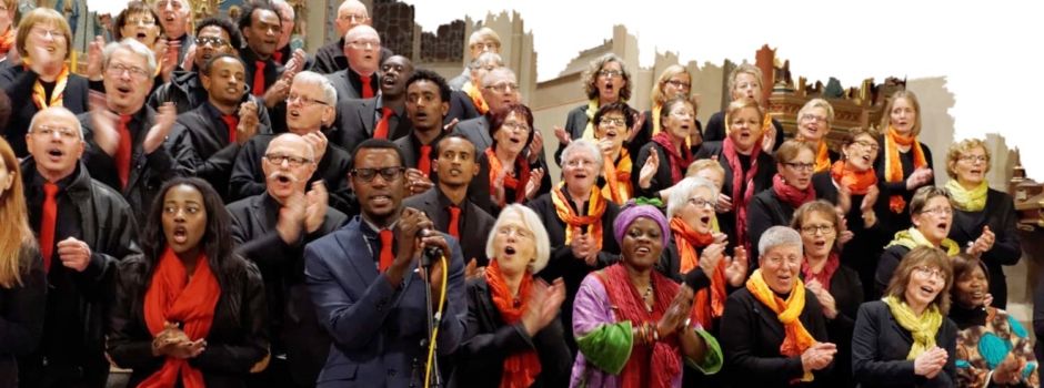 Jubiläumskonzert des Deutsch-afrikanischen Gospelchores „Akuna Matata" in Gütersloh