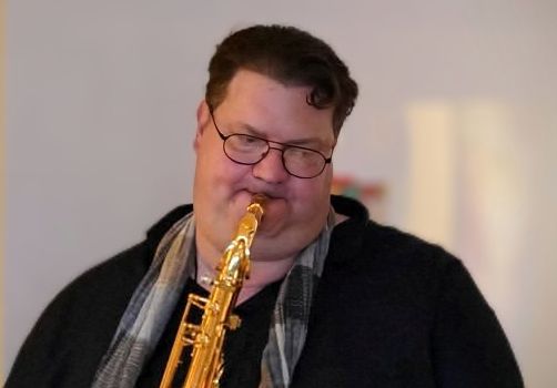 Saxofonist mit Leidenschaft