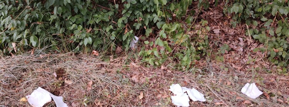 Ungeahnte Umweltprobleme in Weißenborn: Klopapier und Hundekot in der Natur