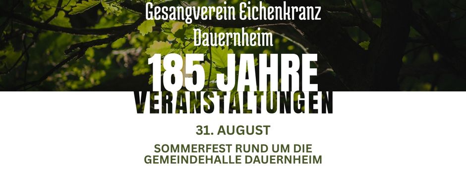 Sommerfest rund um die Gemeindehalle Dauernheim