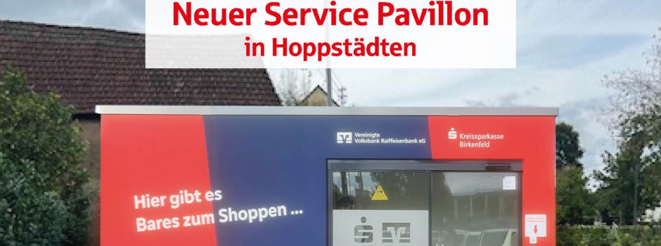 Container der regionalen Banken „schwebt“ ein.