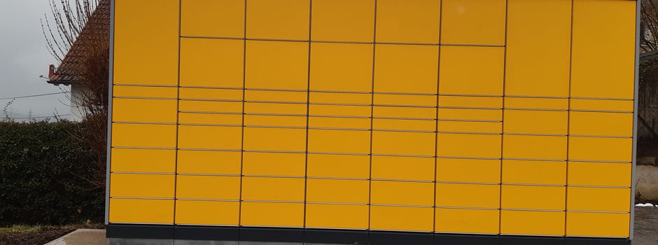 DHL-Packstation am Gemeindezentrum