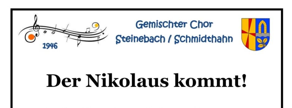 Der Nikolaus kommt!