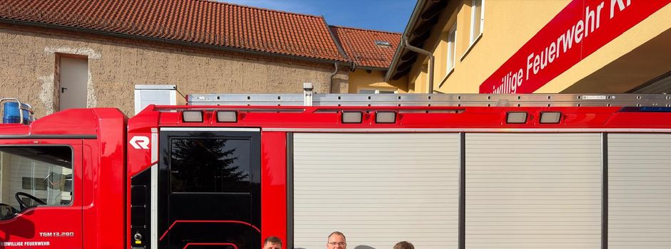 Große Überraschung bei der Kinderfeuerwehr