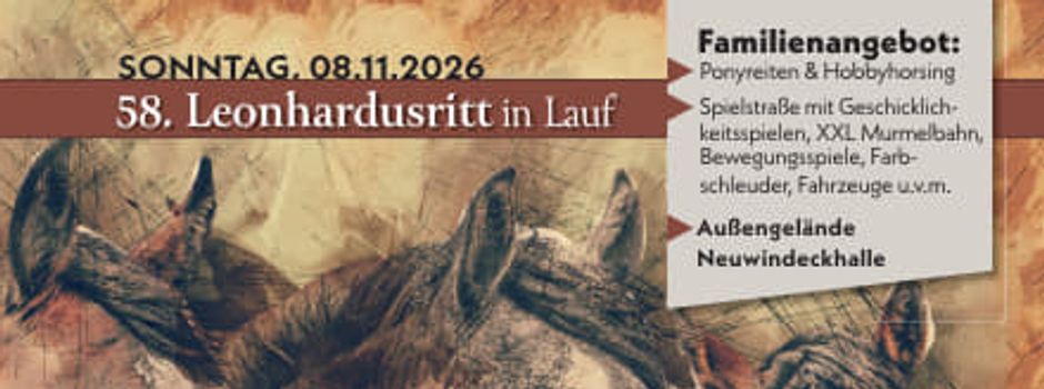Am 8. November ist Leonhardusritt 🐎