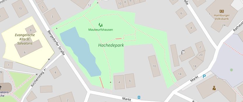 Stadtpark: Gerüstaufbau kann zu Einschränkungen führen