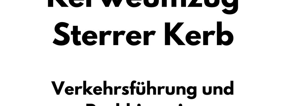 Kerweumzug - Sterrer Kerb