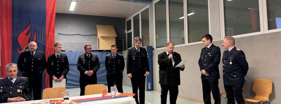 Jahreshauptversammlungen der Feuerwehren
