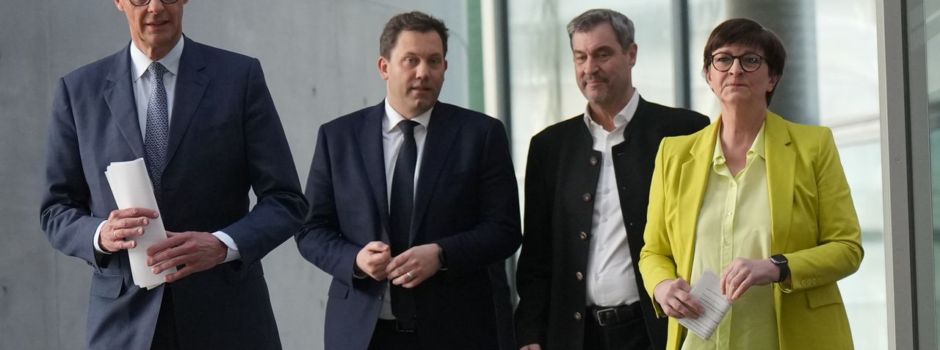 Union und SPD wollen Koalitionsverhandlungen aufnehmen