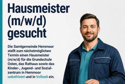 Hausmeister gesucht!