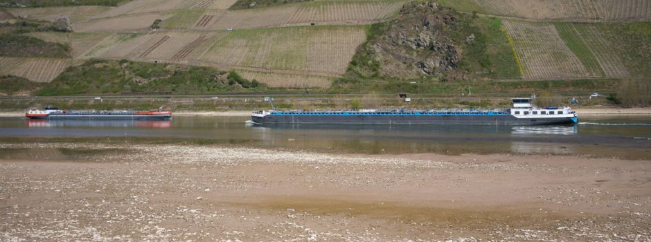 Trockenphase sorgt für extremes Niedrigwasser im Rhein – Kosten steigen