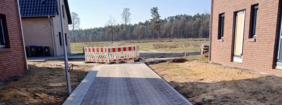 „Pflasterarbeiten nehmen Fahrt auf“