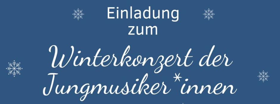 Winterkonzert der Jungmusiker*innen