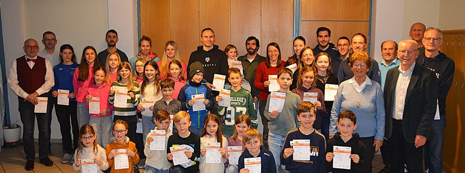 Sportabzeichen-Verleihung in Hirschau
