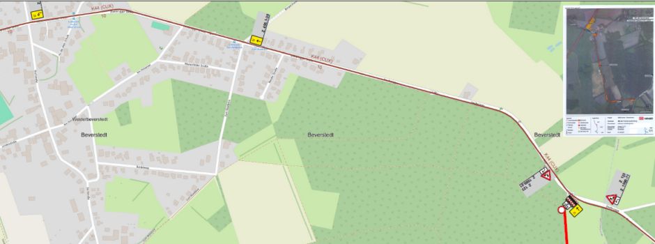 Lunestedt: Arbeiten im Straßenraum mit Vollsperrung Am Geeren vom 16.03.-31.03.2026