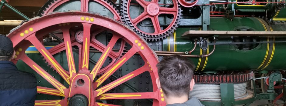 Bericht über den Besuch des Landwirtschaftsmuseums und auf dem Bauernhof Heckmann am 15.  April