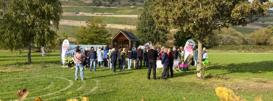 Park am Mäuseturm: Das ist der Buga-Projektstand für Bingen