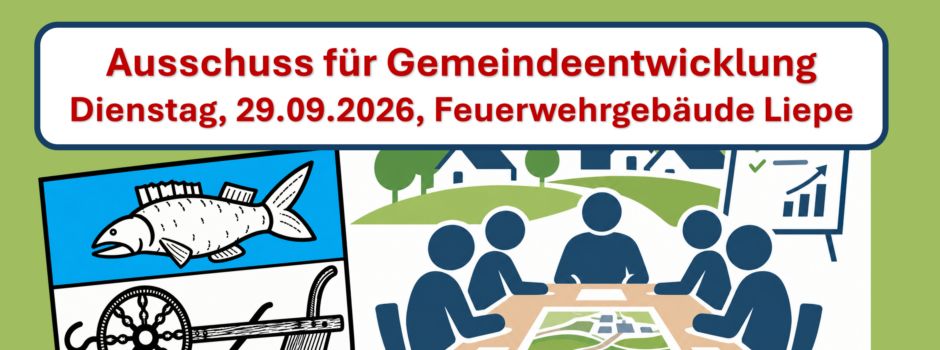 7. Sitzung - Ausschuss für Gemeindeentwicklung