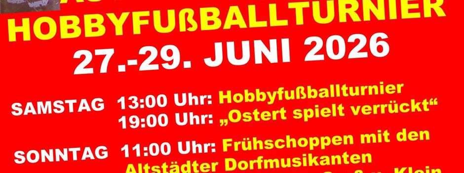 Hobbyfußballturnier 2026 in Astert 