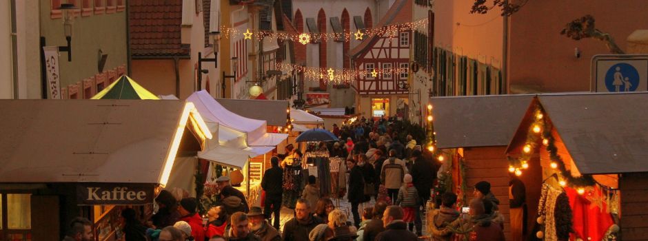 Oppenheimer Weihnachtsmarkt am dritten  Adventswochenende - 14. und 15. Dezember