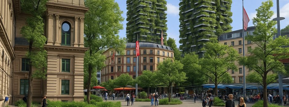 So würden Mainzer Plätze mit mehr Grün aussehen