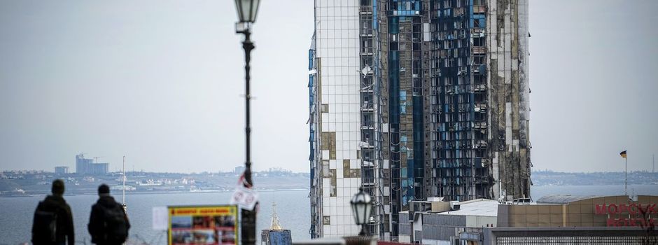 Schwerer russischer Drohnenangriff auf Odessa