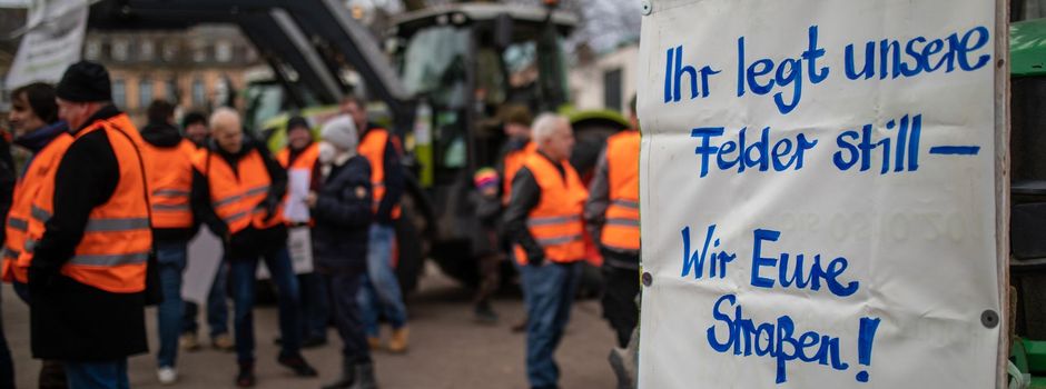 Große Verkehrsbehinderungen wegen Bauernprotesten erwartet