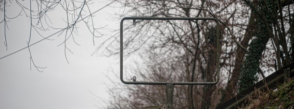 Ortstafeln entwendet