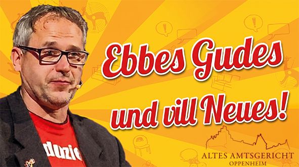 Alltagskomik auf Hessisch: Gunther Raupach gastiert in Oppenheim