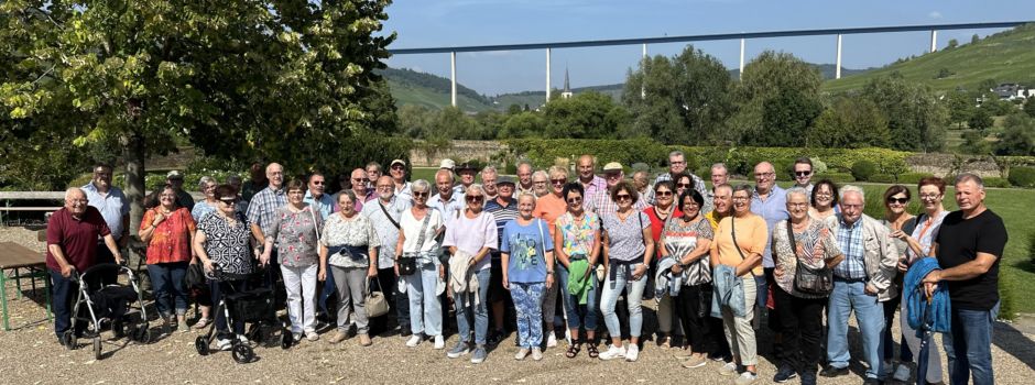 Kolliger Senioren auf Tour ins schöne Moseltal