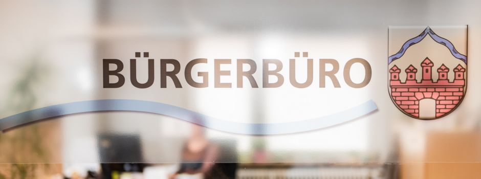 Terminbuchung im Bürgerbüro ab sofort online möglich