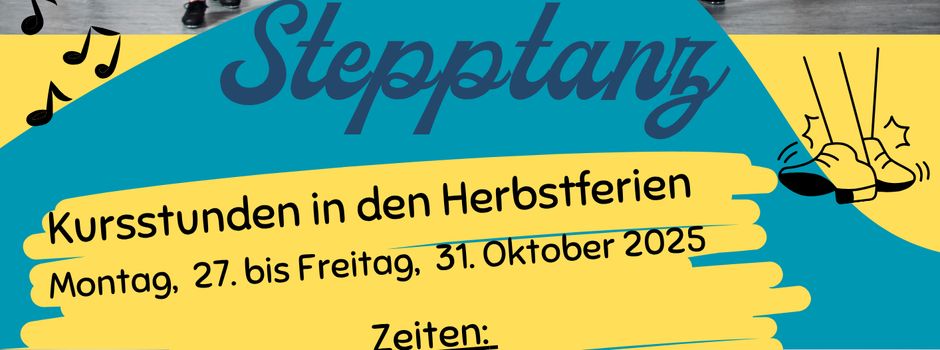 Stepptanz: Kursstunden in den Herbstferien