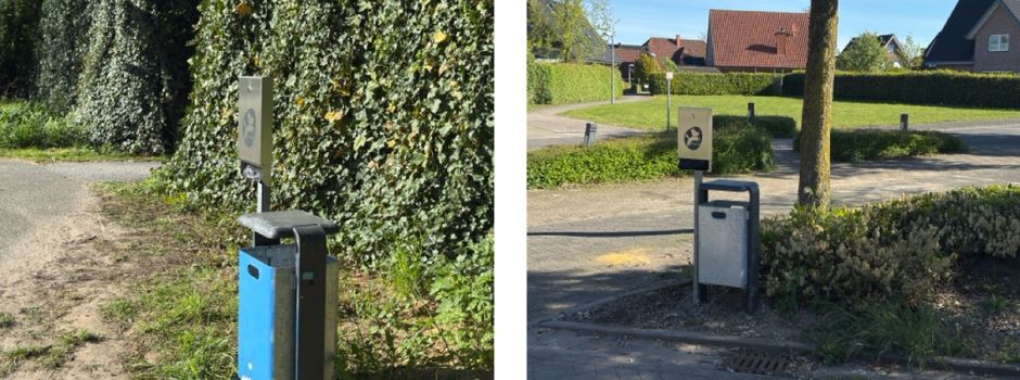 Neue Hundekot-Stationen in Heiden