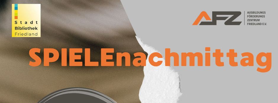 Spielen, lachen, Leute treffen 
kurz: ein Nachmittag ganz im Zeichen von Spiel & Spaß