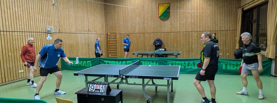 Tischtennis-Spiele am Wochenende