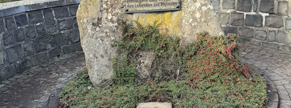 Das Hardter Ehrenmal strahlt wieder in altem Glanz