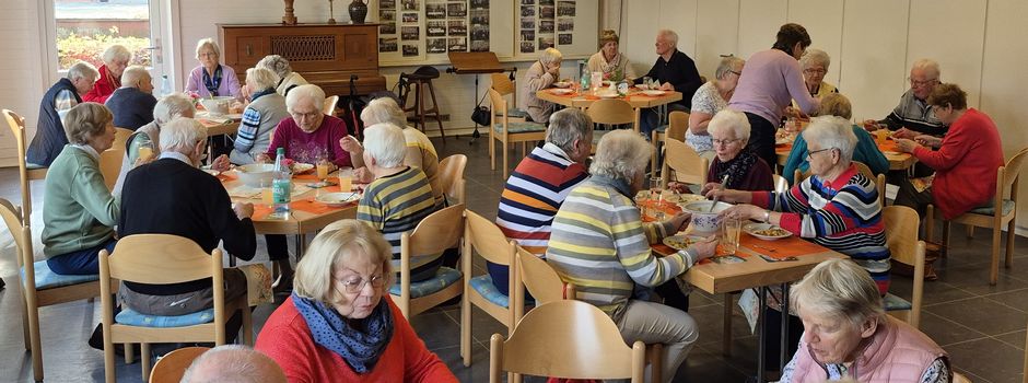 Premiere gelungen:
Gemeinsames Mittagessen war ein voller Erfolg!